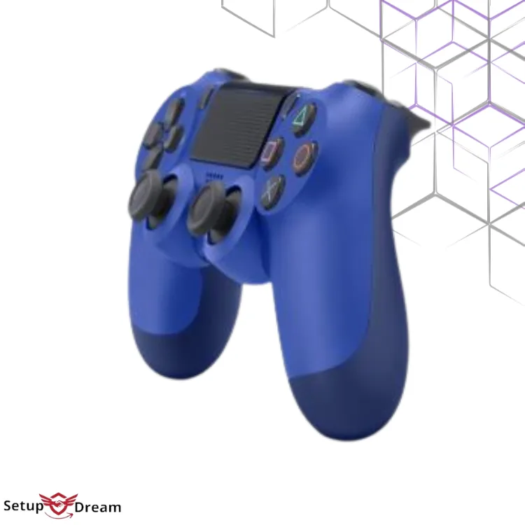 Manette PS4 DualShock 4 Bleue V2 - vue 2