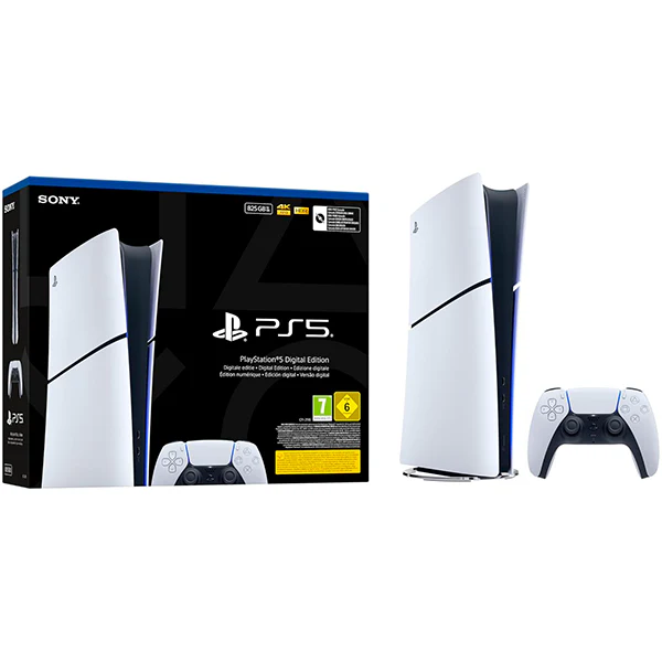 Sony PS5 Playstation 5 Digital Edition 825GB SSD - vue 2