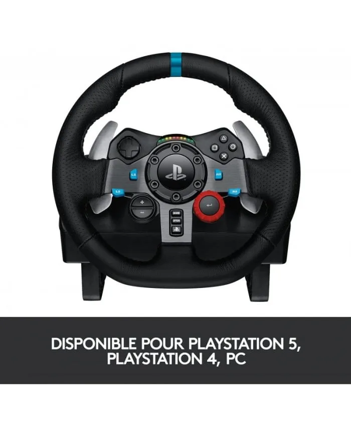 Volant Ps5 - Ps4 et Pc - Logitech G29 | Maroc - vue 2