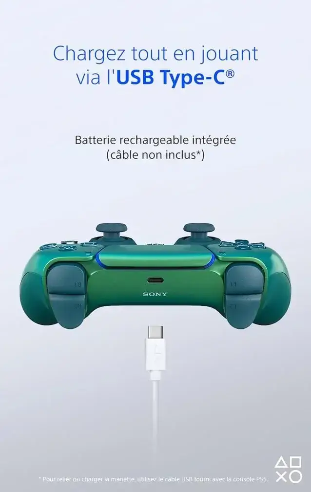 Manette PS5 DualSense Sony Sans Fil – Chroma Teal - vue 2