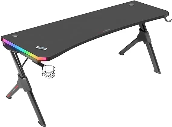 Bureau Gaming RGB – Mars Gaming MGDXLRGB – NOIR | Prix Maroc