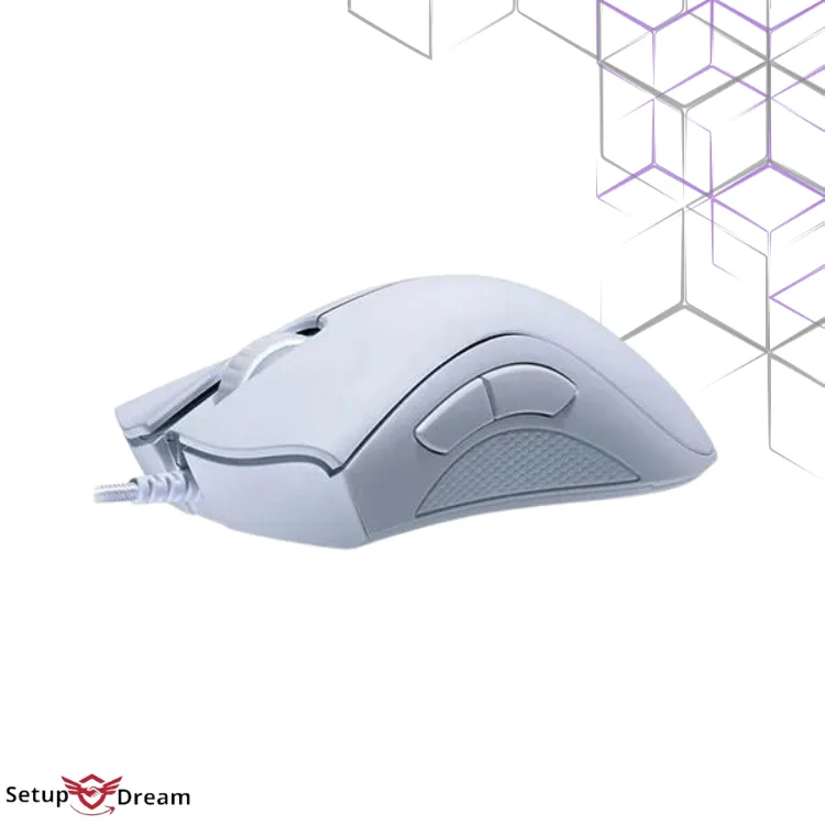 Razer DeathAdder Essential (Blanc) - vue 2
