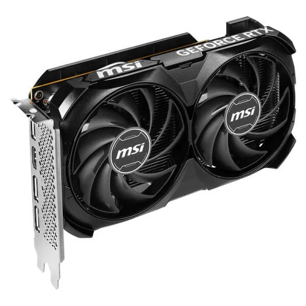 MSI RTX 4060 VENTUS 2X BLACK 8G OC - vue 2