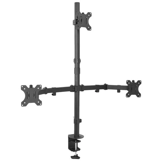 Support de Bureau pour Trois Moniteurs OPE-67 - vue 2