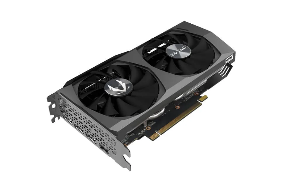ZOTAC GeForce RTX 3060 Ti Twin Edge (LHR) - vue 2