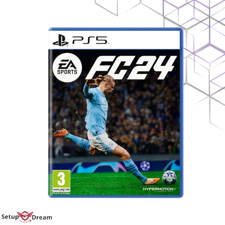 Console Ps5 slim + jeu Fc 24 Ps5 - vue 2