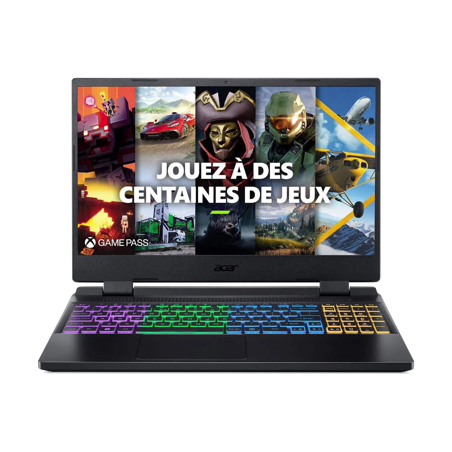 Acer Nitro 5 i5 12500H 12e Génération - 16GB DDR4, 512Go NVMe, Nvidia RTX 3060, 15.6″