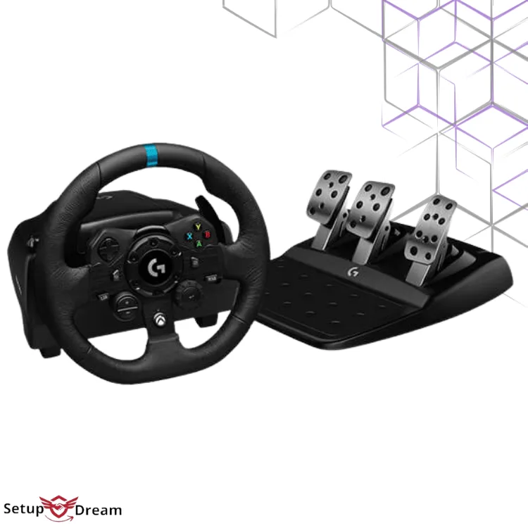 Volant Logitech G923 pour PS5 / PS4 / PC | Maroc - vue 2