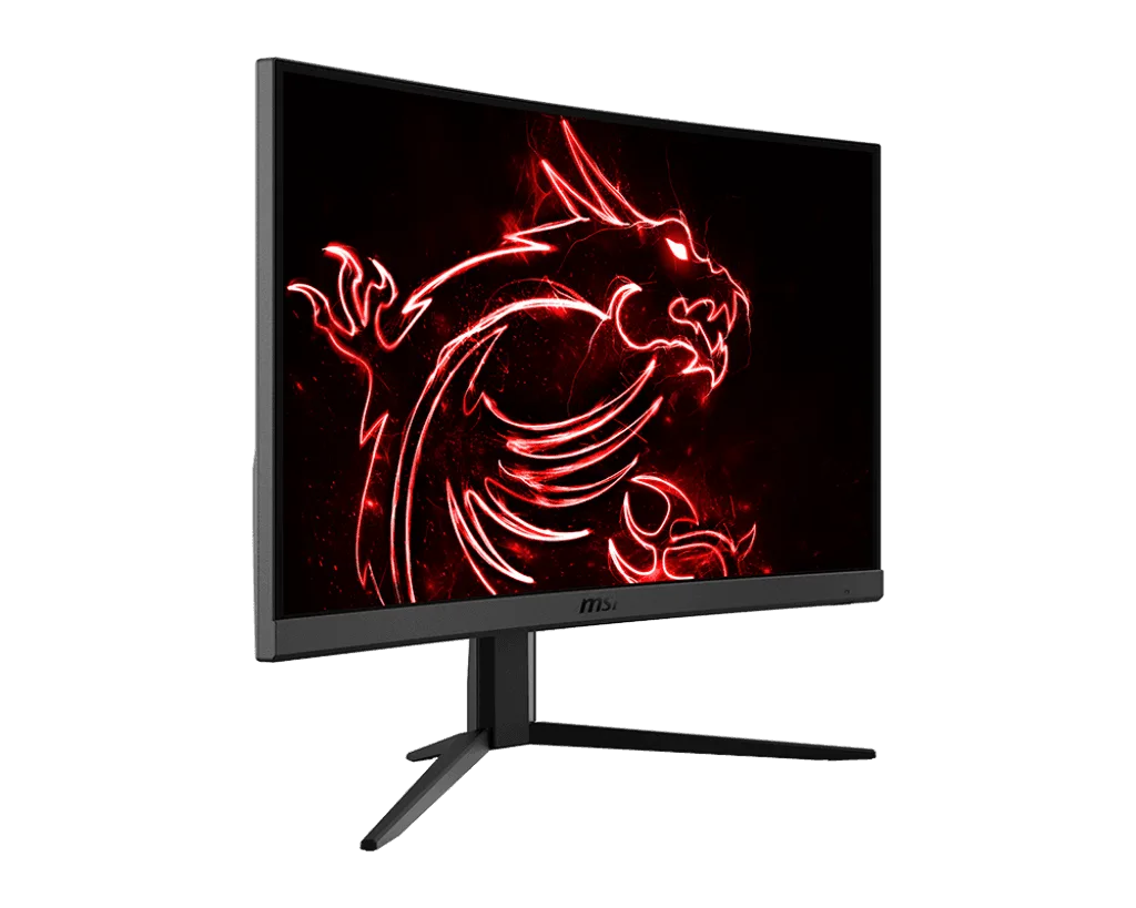 MSI Optix G24C4 24″ 144Hz Curved | Monitors - vue 2