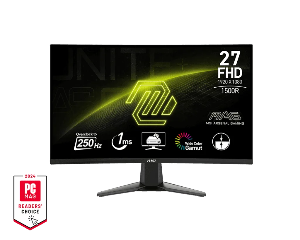 MSI Optix MAG 27C6X 27″ 250Hz Freesync Curved
