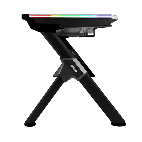 Bureau Gamer ArmadaX Archer B1 RGB 150 x 66 x 75″ - vue 2